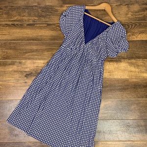 Gap V Neck Empire Waist Dress